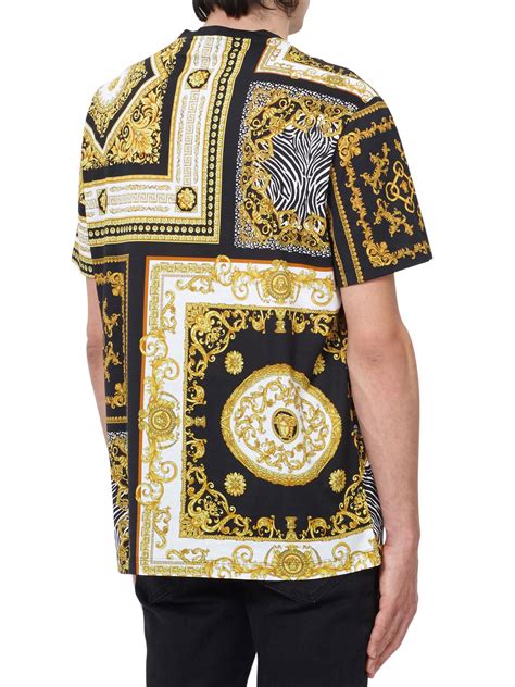 what to wear with a versace shirt|Versace t shirts for men.